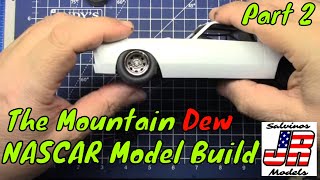 Ep109 The NASCAR Monte Carlo Model Build Video PART 2Salvinos JR [upl. by Esilrac]