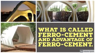 Ferrocement Advantage of ferrocement Ferrocement Design mix [upl. by Egbert]