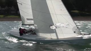 Penultimate round of Cowes Keelboat Solent Series [upl. by Benetta]