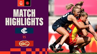 Carlton v Gold Coast Suns Highlights  Round 1 2023  AFLW [upl. by Rai]