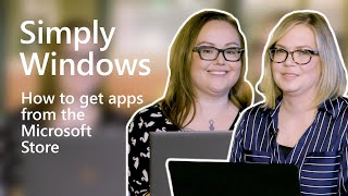 Windows 10  How to get apps from the Microsoft Store [upl. by Armilda174]