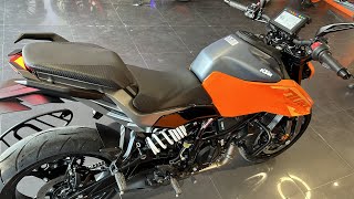 Newly Launch 2023 KTM Duke 250 Next Gen OBD2 Detailed Review  On Road price Mileage features [upl. by Hamirak]