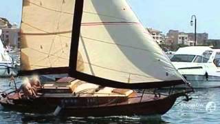 Folkboat 26 clasico sailing boat sailing yacht year  1975 [upl. by Goodard]