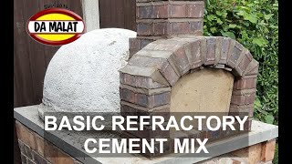 Basic Refractory Concrete Mix [upl. by Merla]