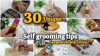 30 Unique Self Grooming Tips for Housewives How to maintain Yourself Self grooming tips for women✨ [upl. by Ferdinand]