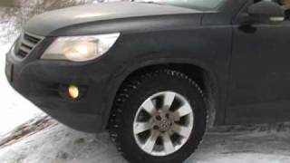 VW Tiguan offroad  snow hills climb TampF [upl. by Mellisa]