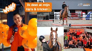 Cavaletti TRAINING met tips amp mijn TEAM verassen🥳💪 ✰vlog 352✰  Kristy Snepvangers [upl. by Rediah]