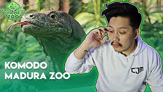 Planet Zoo Franchise Mode Indonesia  Membangun Habitat Baru Komodo Dragon Di Madura Zoo [upl. by Atinaj]