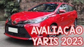 Avaliação Toyota Yaris 2023 O MELHOR CUSTO BENEFÍCIO DOS AUTOMÁTICOS  MELHOR QUE ARGO CVT [upl. by Hakan]