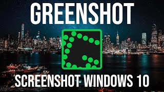 LEARN GREENSHOT IN 10 MINUTES  Free Screenshot App for Windows 10 [upl. by Ecyal28]