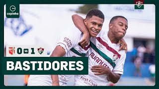 FLUTV  BASTIDORES  LAGARTOSE 0 X 1 FLUMINENSE  COPINHA 2024  2ª RODADA [upl. by Ahsertal]