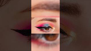 BRIDAL Eyeshadow Look  Step by Step Colourful Eye Makeup  SUNSET Eye Makeup Tutorial  makeup look [upl. by Abba]