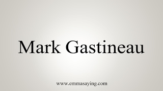 How to Pronounce Mark Gastineau [upl. by Riatsila951]