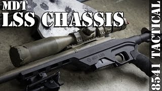 MDT LSS Chassis installation on Remington 700 Short Action 308 [upl. by Nodab898]