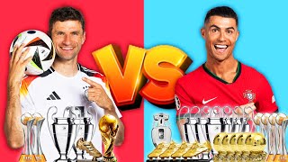 Vergleich Thomas Müller VS Cristiano Ronaldo  GegenStar [upl. by Aleen810]