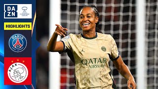 HIGHLIGHTS  Paris SaintGermain vs Ajax  UEFA Womens Champions League 202324 Français [upl. by Tannie]