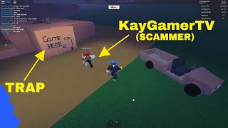 I Outsmarted a Scammer But Roblox Lumber Tycoon 2 [upl. by Markman]