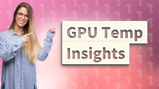 What is normal GPU temp on FurMark [upl. by Eicram]