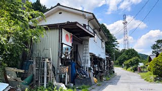 Walk Through Nakasendo Neighbourhoods Village in Japan  Countryside Village 4K Walk  Nature Sounds [upl. by Daigle]