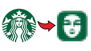 I Oversimplified Famous Logos Bad Idea [upl. by Lebasile]