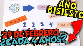 EXPLICACIÓN DEL AÑO BISIESTO ¿CADA 4 AÑOS  Nayeli [upl. by Nonad]