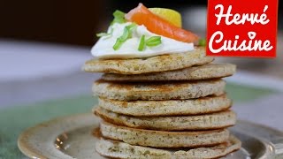 Recette des blinis facile pour lapéro [upl. by Yanrahc362]