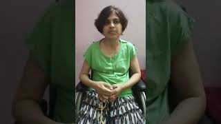 Lady with Multiple sclerosis who underwent intrathecal baclofen pump One month after surgery [upl. by Tarton]