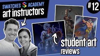 Art Instructors Review Student Art 12 [upl. by Kristie]