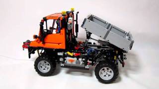 LEGO 8110 Unimog U400 full motorized  3 [upl. by Chic]