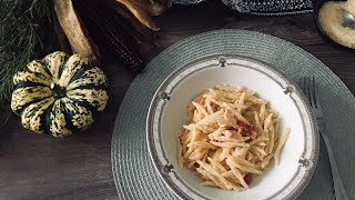 Smoked salmon pasta  معكرونة بالسلمون المدخن مذاق لا يقاوم [upl. by Bergess]