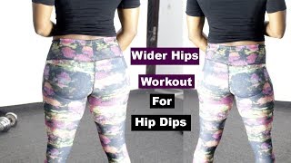 Best Workouts to Get Wider Looking Hips Grow side butt [upl. by Micheil]