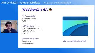 Bringing the Best of the Web to Your NET Windows Apps with WebView2 [upl. by Hgierb]