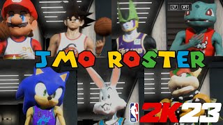 NBA2K23Mods JMO Roster Complete installation TUTORIAL 2K22 Compatible [upl. by Ecirtnahs]