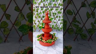 DIY Water Fountain Terracotta  fountain diy craft art [upl. by Eoj925]