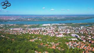 4K Drone  Zvezdarski park iz vazduha Aerial video of Zvezdara park Belgrade 4K [upl. by Ahsak676]