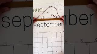 How to Hang Our Wall Calendars Part 1 [upl. by Llerat714]