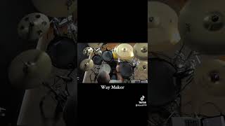 Way Maker The McClures drumcover worshipdrummer waymaker paulmcclure [upl. by Neelahs392]