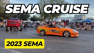 2023 SEMA Cruise Las Vegas [upl. by Mairam]