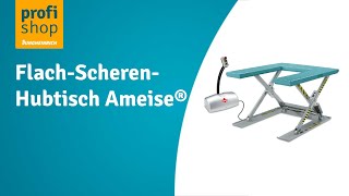 FlachScherenHubtisch Ameise® SLT 10 UForm elektrisch [upl. by Andromede]