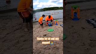 Father Son building sand 🏰 shorts trending viral reels outdoors travel tiktok shortvideo [upl. by Thaine]