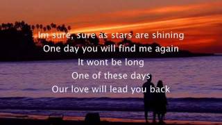 love will lead you back lyrics [upl. by Delorenzo93]