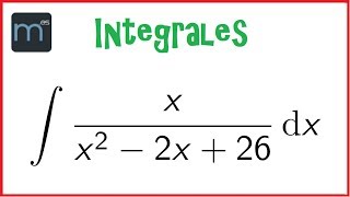 Integral arcotangente más logaritmo integrales racionales [upl. by Ivetts]