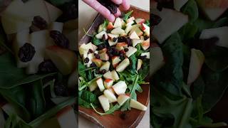 Crispy Apple amp Almonds Salad 🥗 healthylunch salad [upl. by Brigg]