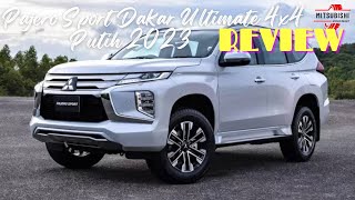 Review New Pajero Sport Dakar Ultimate 4x4 AT Putih 2023 [upl. by Aivlys]