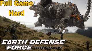 Earth Defense Force Iron Rain Full Playthrough 2020 Hard Longplay [upl. by Nnylaj305]