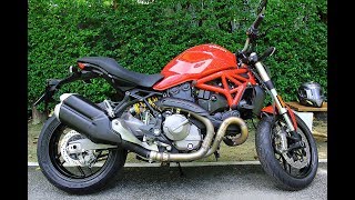 รีวิวออกรถ Ducati Monster 821 2018 [upl. by Norraa]