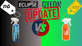 CHEAP vs EXPENSIVE Spray Sealant Test  GYEON Wet Coat vs ECLIPSE Ceramic Polish  UPDATE [upl. by Tatianna]