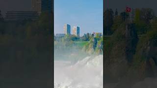 Rheinfall Schaffhausen 🇨🇭🇨🇭Switzerland nature waterfall rheinfall switzerland europe abba [upl. by Finstad136]