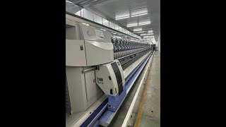 Murata  Muratec  Vortex III  Polymaster  870  textile spinning yarn quality used viral [upl. by Lenehc]