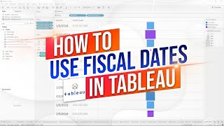 How to Change a Date to Default to a Fiscal Calendar in Tableau Desktop [upl. by Assennej]